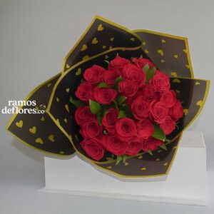 Bouquet 24 rosas Deluxe
